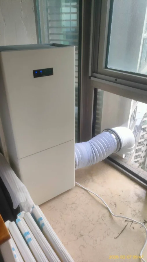 FLIP新风机家庭安装实拍1